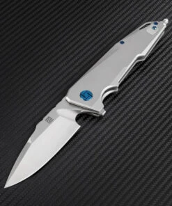 Artisan Cutlery Artisan Predator ATZ1706GGY, 3.74" S35VN, Gray TC4 Titanium Handle
