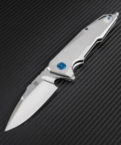 Artisan Cutlery Artisan Predator ATZ1706GST, 3.74" S35VN, Satin TC4 Titanium Handle