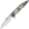 Artisan Cutlery Artisan Predator ATZ1706PCG, 3.74" D2 Steel, Camo G-10 Handle