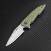 Artisan Cutlery Artisan Predator ATZ1706PGN, 3.74" D2 Steel, OD Green G-10 Handle