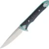 Artisan Cutlery Artisan ATZ1707GSGN Small Shark, 3.15" S35VN Plain Blade, Green Titanium TC4 Handle