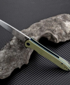 Artisan Cutlery Artisan ATZ1707PGN Shark, 3.94" D2 Steel Plain Blade, Green G-10 Handle -Knifeworks Sales Store atz1707pgn 1 31841.1566585984