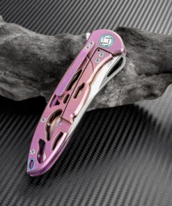 Artisan Cutlery Artisan Dragonfly ATZ1801GRES, 3.94" S35VN Plain Blade, Rose TC4 Titanium Handle 6 Artisan Cutlery Artisan Dragonfly ATZ1801GRES, 3.94" S35VN Plain Blade, Rose TC4 Titanium Handle -Knifeworks Sales Store atz1801gres 2 45239.1566586030