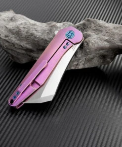 Artisan Cutlery Artisan Osprey ATZ1803GREM, 3.74" M390 Plain Blade, Rose TC4 Titanium Handle -Knifeworks Sales Store atz1803grem 2 04900.1566585958