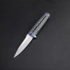 Artisan Cutlery Artisan ATZ1807GBWS Virginia, 3.94" S35VN Plain Blade, Black/White G-10 Handle
