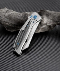 Artisan Cutlery Artisan Falcon ATZ1809GGYS, 3.62" S35VN Plain Blade, Gray Carbon Fiber/Titanium Handle 6 Artisan Cutlery Artisan Falcon ATZ1809GGYS, 3.62" S35VN Plain Blade, Gray Carbon Fiber/Titanium Handle -Knifeworks Sales Store atz1809ggy 2 12322.1566586105