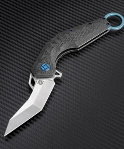 Artisan Cutlery Artisan Cobra ATZ1811GGNS, 3.15" S35VN Plain Blade, Green Carbon Fiber Handle -Knifeworks Sales Store atz1811ggnm 1 88451.1566586083