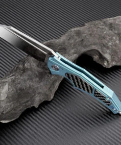 Artisan Cutlery Artisan Apache ATZ1813GGNM, 3.82" M390 Plain Blade, Green Titanium/Carbon Fiber Handle -Knifeworks Sales Store atz1813ggns 1 1 10053.1566586056