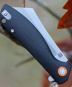 Artisan Cutlery Artisan Tomahawk ATZ1815PSBKC, 2.36" D2 Steel Tanto Blade, Black G10 Handle-Curve -Knifeworks Sales Store atz1815psbkc.3 82761.1566586149