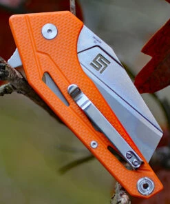 Artisan Cutlery Artisan Ravine ATZ1819POE, 2.83" D2 Steel Tanto Blade, Orange G10 Handle -Knifeworks Sales Store atz1819poe.1 78427.1566586138