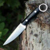 Bark River Knives Bark River 07055MBC Donnybrook, 3.75" CPM-154 Plain Blade, Black Canvas Micarta Handle