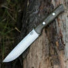 Bark River Knives Bark River Bravo 1.5 Field LT, 5.8" CPM 3V Plain Blade, Green Canvas Micarta Handle