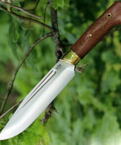 Bark River Knives Bark River 10114MNC Vidarr, 6.4" A-2 Plain Blade, Natural Canvas Micarta Handle -Knifeworks Sales Store ba10114mnc.4 20873.1566585996