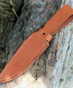 Bark River Knives Bark River Marauder I Bowie 16151MGC, 6.38" CPM 154 Polish Blade, Green Canvas Micarta Handle -Knifeworks Sales Store ba16151mbl.2 1 52809.1566586105