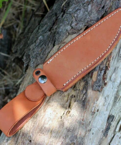 Bark River Knives Bark River Marauder I Bowie 16151MBL, 6.38" CPM 154 Polish Blade, Black Canvas Micarta Handle -Knifeworks Sales Store ba16151mbl.3 00722.1566586103