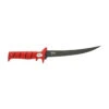 Bubba Blade Bubba Tapered Flex 19TF, 9" Titanium Nitride Coated Blade, Red TPR Handle, Black Nylon Sheath