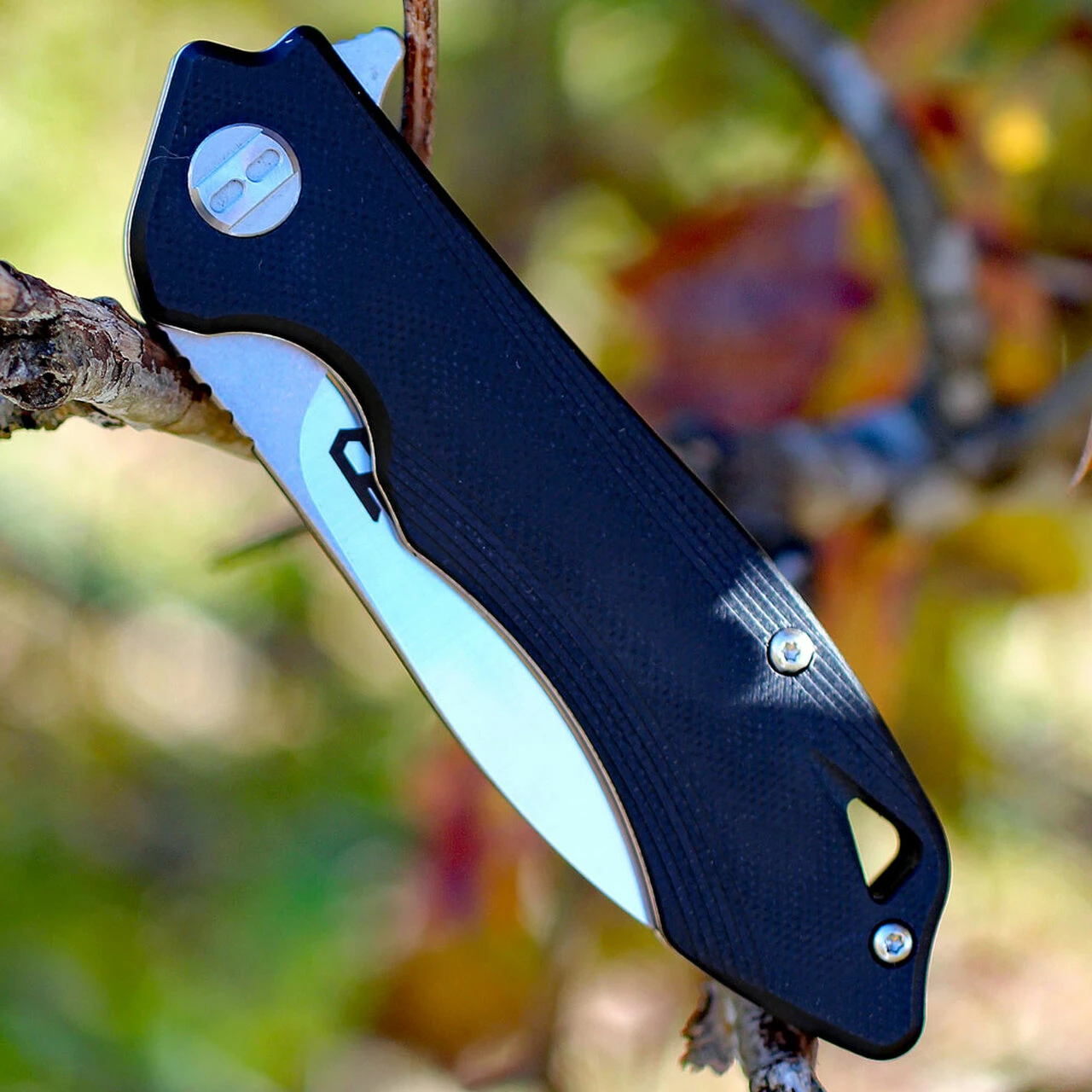 Bestech BTKG11A2 Beluga, 3.0" Sandvick 12C27 Stonewash Plain Blade, Black G-10 Handle 3 Bestech BTKG11A2 Beluga, 3.0" Sandvick 12C27 Stonewash Plain Blade, Black G-10 Handle - Image 3