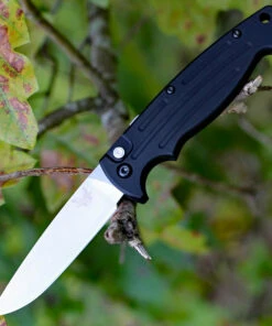 Benchmade Knives Benchmade Mini Reflex II Automatic Folder 2551, 3.17 in. 154CM Blade, Aluminum Handles Plain Edge