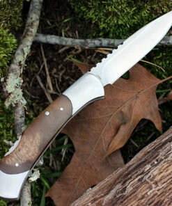 Browning Knives Browning Lockback, 4" Closed, Burl Wood Handles -Knifeworks Sales Store br589 37332.1566589035