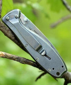 BRK Zancudo Folder, Stonewash Blade, Foliage Green Handle, Design by Esee Knives -Knifeworks Sales Store brkr1fg.2 29511.1566585830