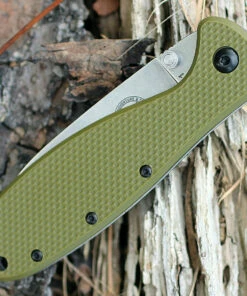 BRK Zancudo BRKR2OD, 2.94", Stonewash D2 Steel, Drop Point, OD Green Nylon handles, Design by Esee Knives, -Knifeworks Sales Store brkr2od 06710.1566585906