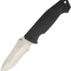 Burnside Knives Burnside Cabrillo, 4" AUS-8 Plain Blade, Black G-10 Handle