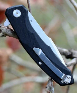 Bestech G04A Warwolf, 3.5" D2 Plain Blade, Black G-10 Handle -Knifeworks Sales Store btkg04a.2 90583.1566585992