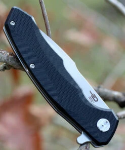 Bestech G04A Warwolf, 3.5" D2 Plain Blade, Black G-10 Handle -Knifeworks Sales Store btkg04a.3 79528.1566585992