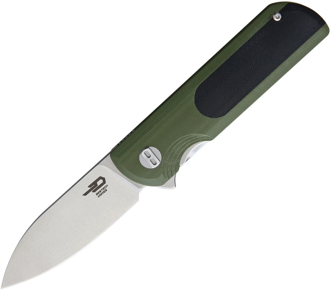 Bestech G07A Pebble, 2.95" VG-10 Plain Blade, Green/Black G-10 Handle 1 Bestech G07A Pebble, 2.95" VG-10 Plain Blade, Green/Black G-10 Handle