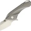 Bestech T1710C Imp, 1.73" CPM-S35VN Plain Blade, Titanium Handle