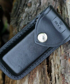 Buck Knives Buck Auto 112BRSA, 3" Satin 420HC SS Plain Blade, Macassar Ebony Dymondwood Handle -Knifeworks Sales Store bu112brsa sheath 94681.1566586149