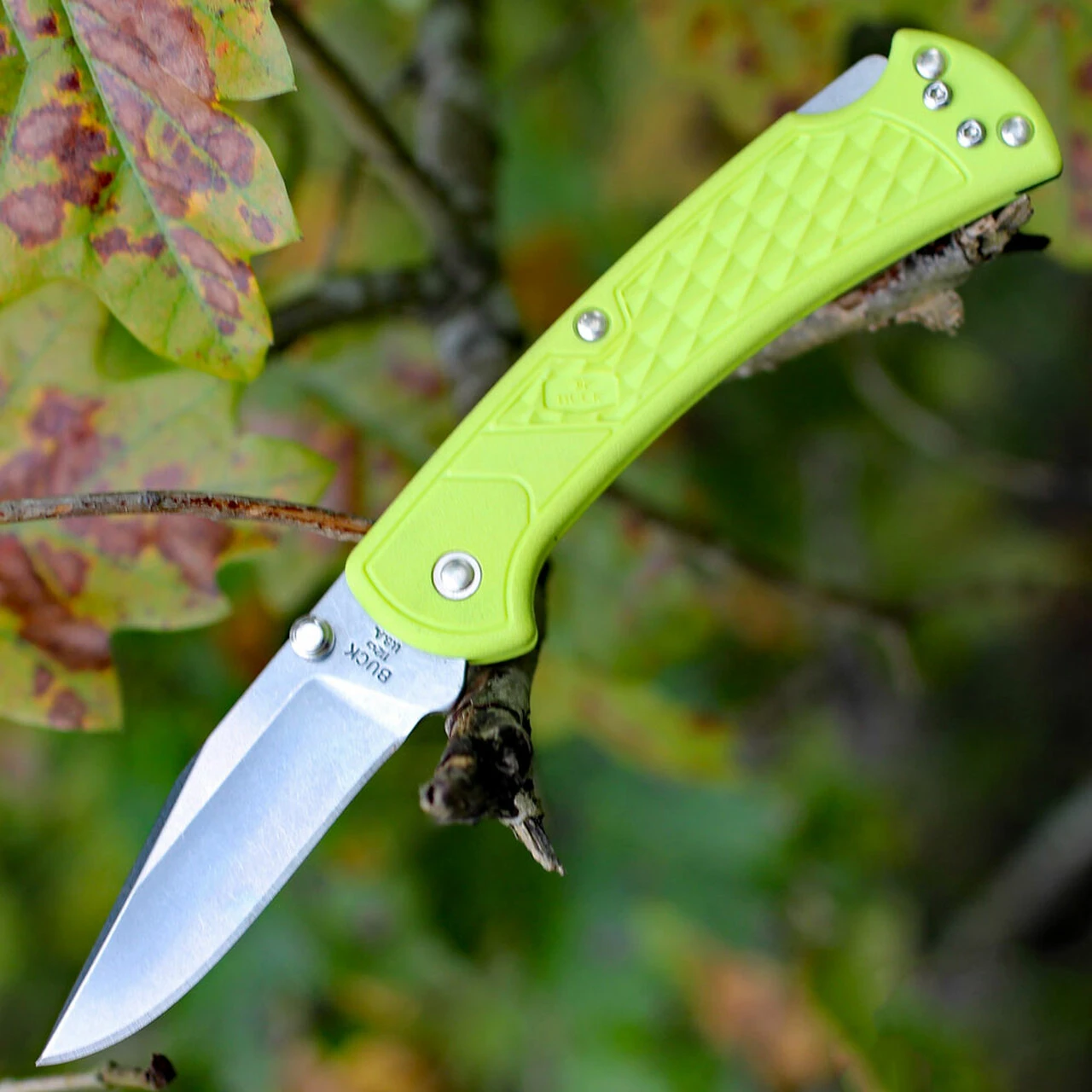 Buck Knives Buck 112 Slim Ranger Select Lock Back, 2.88" 420HC Plain Blade, Green Handle 1 Buck Knives Buck 112 Slim Ranger Select Lock Back, 2.88" 420HC Plain Blade, Green Handle