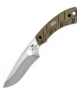 Buck Knives Buck 537ODS Open Season Skinner, 4.5" S35VN Plain Blade, OD Green Micarta Handle