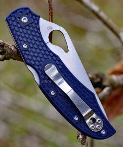 Byrd Knives BYRD BY03PBL2 CARA CARA 2, 3.75" 8Cr13MoV Plain Blade, Blue FRN Handle -Knifeworks Sales Store by03pbl2.4 46140.1566586189