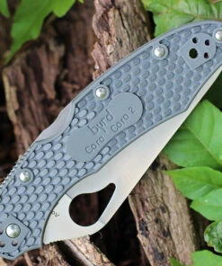 Byrd Knives BYRD BY03PGY2 CARA CARA 2, 3.75" 8Cr13MoV Plain Blade, Gray FRN Handle -Knifeworks Sales Store by03pgy2.2 72445.1566586186