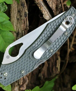 Byrd Knives BYRD BY03PGY2 CARA CARA 2, 3.75" 8Cr13MoV Plain Blade, Gray FRN Handle -Knifeworks Sales Store by03pgy2.3 76650.1566586186