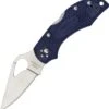 Byrd Knives BYRD BY10PBL2 ROBIN 2, 2.4" 8Cr13MoV Plain Blade, Blue FRN Handle