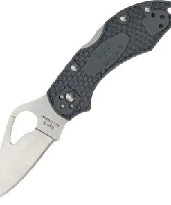 Byrd Knives BYRD BY10PGY2 ROBIN 2, 2.4" 8Cr13MoV Plain Blade, Gray FRN Handle