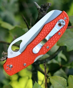 Byrd Knives BYRD 17SOR2 Cara Cara 2 Rescue, 3.8" 8Cr13MoV Serrated Blade, Orange FRN Handle -Knifeworks Sales Store by17sor2.2 48543.1566585889