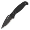 Spyderco Knives Spyderco Autonomy 2 Automatic Black G-10 (3.5" LC200N Black Serr)