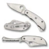 Spyderco Knives Spyderco ClipiTool Plain & Serrated C176P&S, 8Cr13MoV Steel, Stainless Steel Handle
