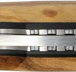 Castillo Knives Navaja Lockback Folding, C1OLW, 3" Satin Sandvik 14C28N Blade, Olivewood Handle -Knifeworks Sales Store c1olw 2 83680.1611161180