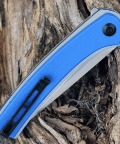 CIVIVI Knives CIVIVI Asticus C2002C, 3.80" D2 Satin Drop Point Plain Blade, Blue G-10 Handles -Knifeworks Sales Store c2002c.3 44608.1628004963