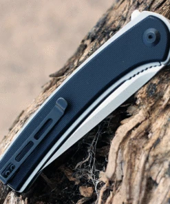 CIVIVI Knives CIVIVI Asticus C2002D, 3.80" D2 Satin Drop Point Plain Blade, Black G-10 Handles -Knifeworks Sales Store c2002d.4 83749.1627587237