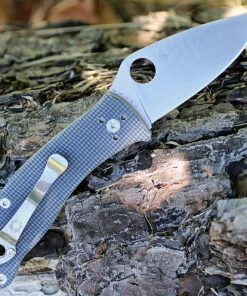 Spyderco Knives Spyderco Alcyone G-10 Gray C222GPGY, 2.91" CTS BD1 Plain Blade 5 Spyderco Knives Spyderco Alcyone G-10 Gray C222GPGY, 2.91" CTS BD1 Plain Blade -Knifeworks Sales Store c222gpgy.3 05043.1566585898