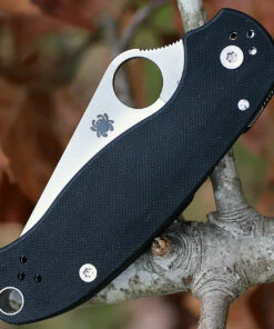 Spyderco Knives Spyderco Para Military 3 G-10 Black C223GS, 2.95 in. CPM S30V Serrated Blade -Knifeworks Sales Store c223gp.2 1 91579.1566585908