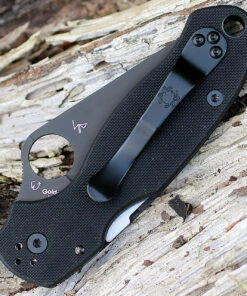 Spyderco Knives Spyderco Para Military 3 G-10 Black C223GPBK, 2.95 in. CPM S30V Black Plain Blade -Knifeworks Sales Store c223gpbk.3 09084.1566585911