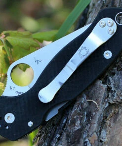 Spyderco Knives Spyderco Para Military 3 G-10 Black C223GS, 2.95 in. CPM S30V Serrated Blade -Knifeworks Sales Store c223gps.2 1 51487.1566585909