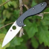 Spyderco Knives Spyderco Paul Alexander Sliverax Carbon Fiber/G-10 C228CFP, 3.48" CPM S30V Plain Blade