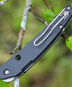 Spyderco Knives Spyderco Ikuchi Carbon Fiber / Blk G10 (3.3" CPM S30V Satin) C242CFP -Knifeworks Sales Store c242cfp.4 21218.1641420952